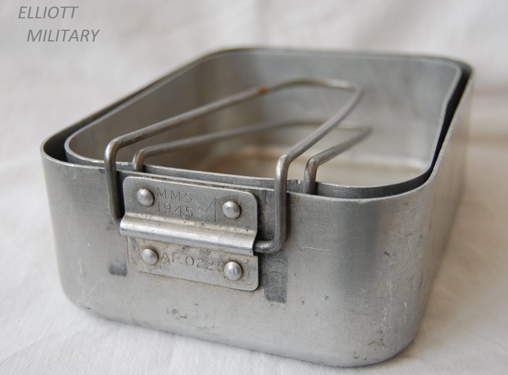 British Military Mess Tin Set (1945 dated) Elliott Military