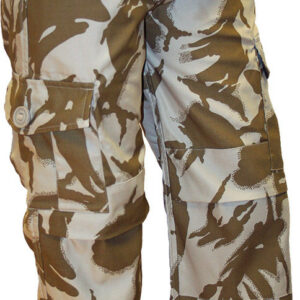 trousers with two colour disruptive pattern for desert