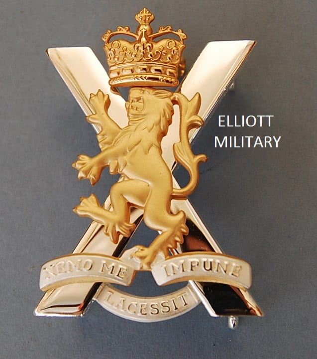 Royal Regiment Of Scotland Badge Elliott Military