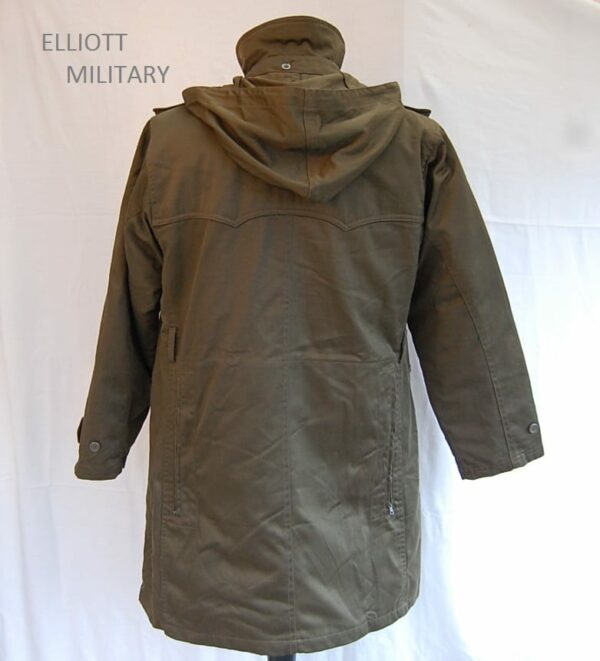 rear view of parka