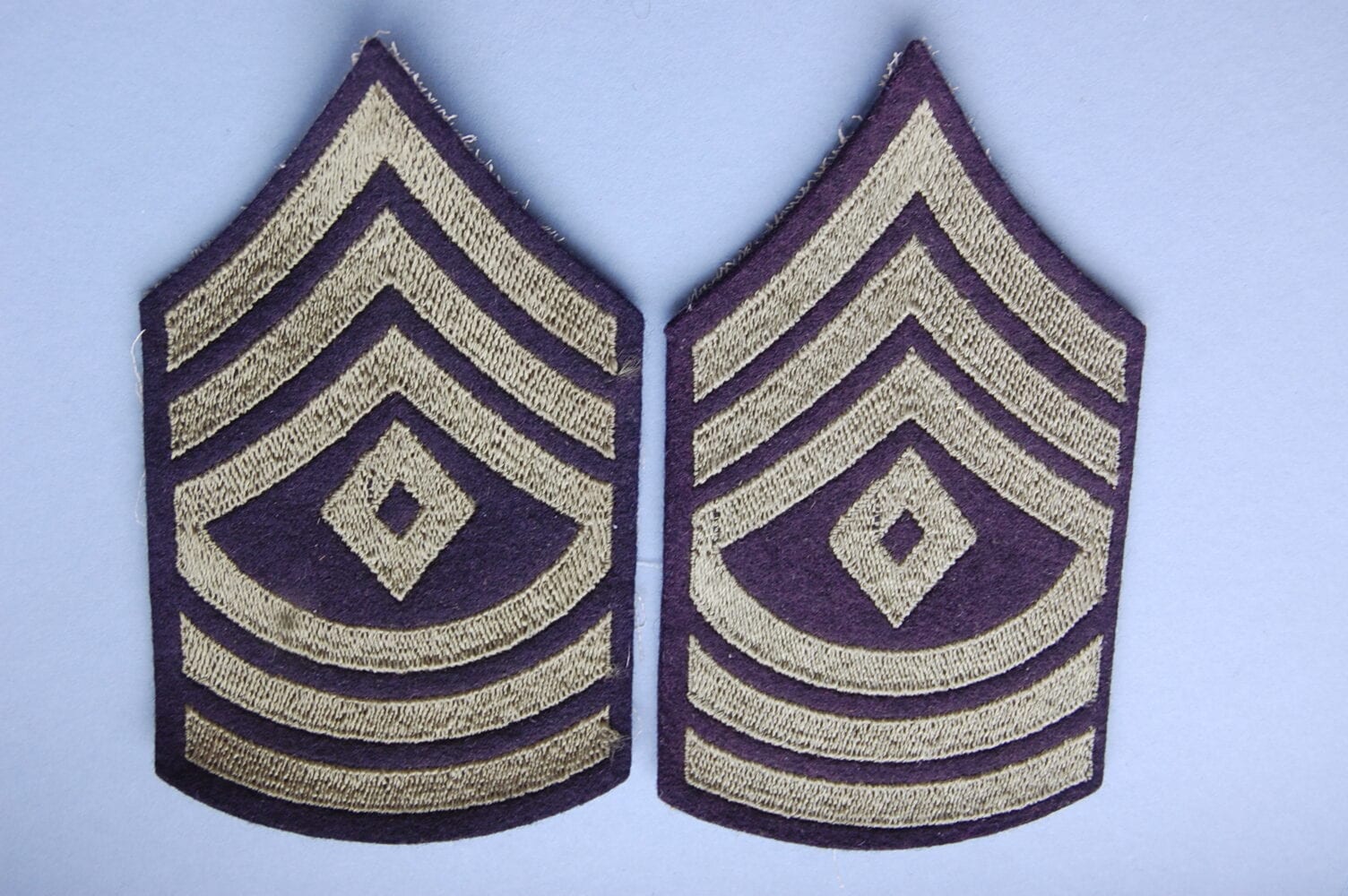 Us Army 1st Sergeant Arm Patches Pair Elliott Military