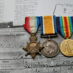 First World War trio of medals
