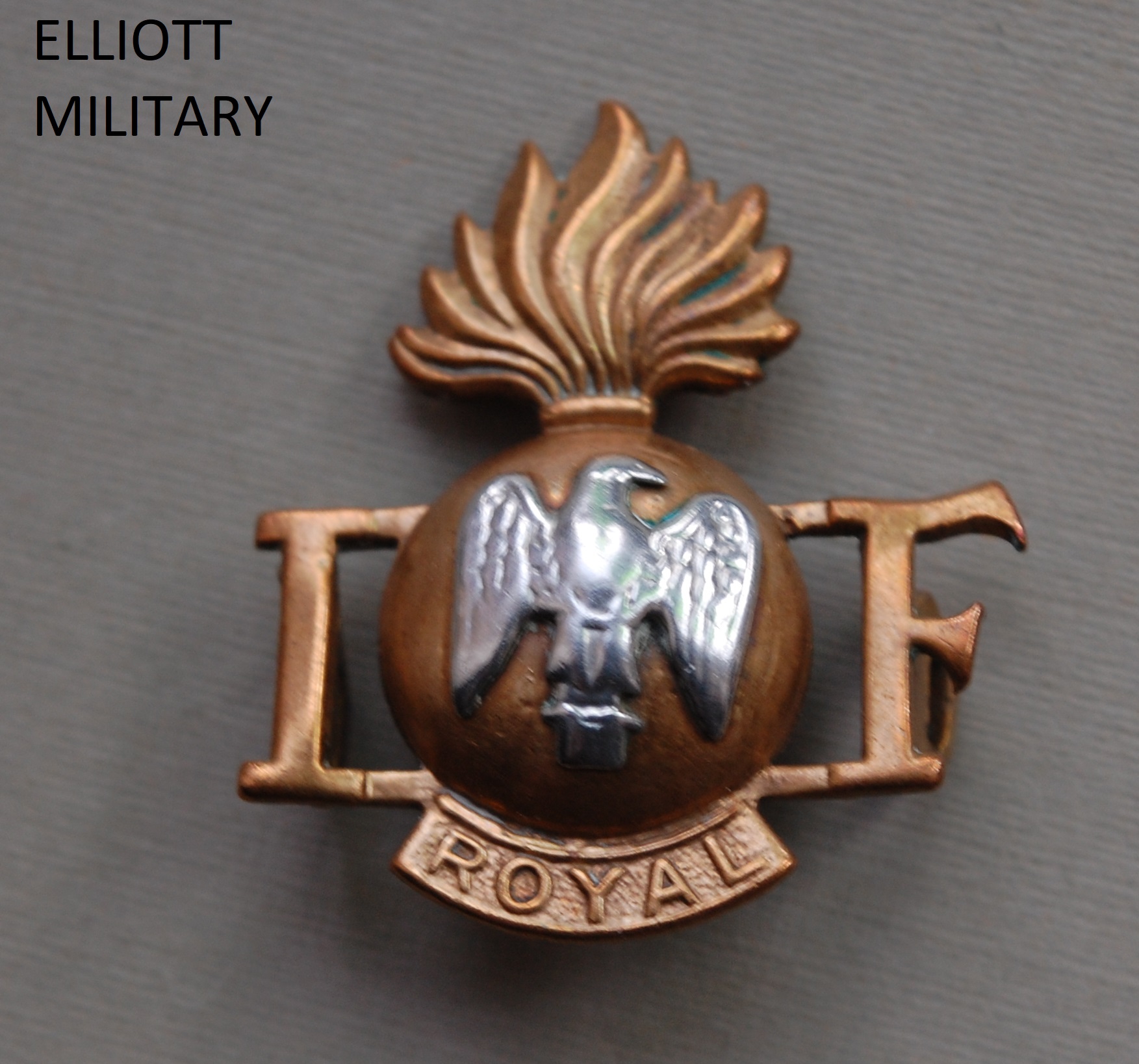 Royal Irish Fusiliers Shoulder Title - Elliott Military
