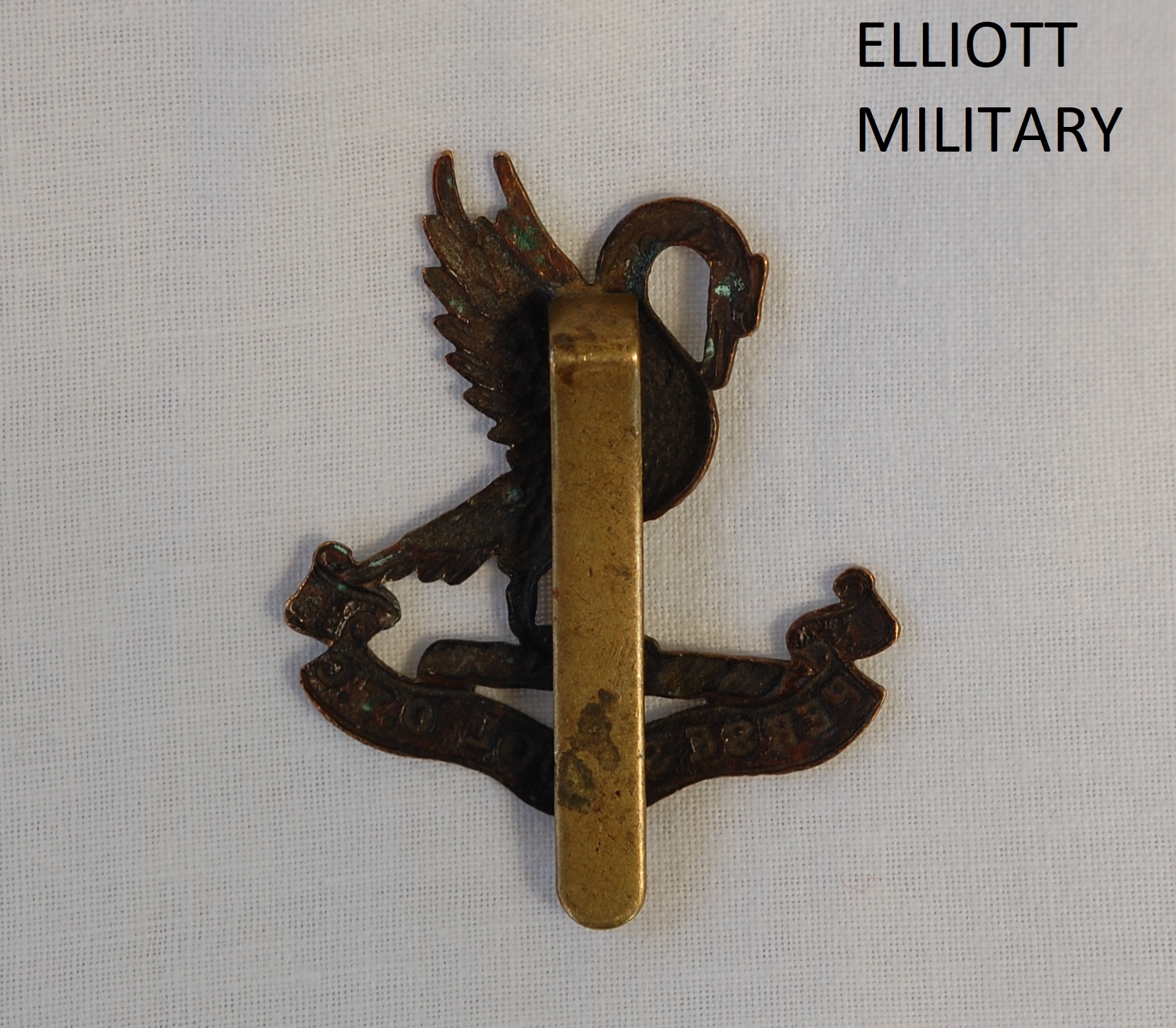 Perse School Officer Training Corps Brass Badge - Elliott Military