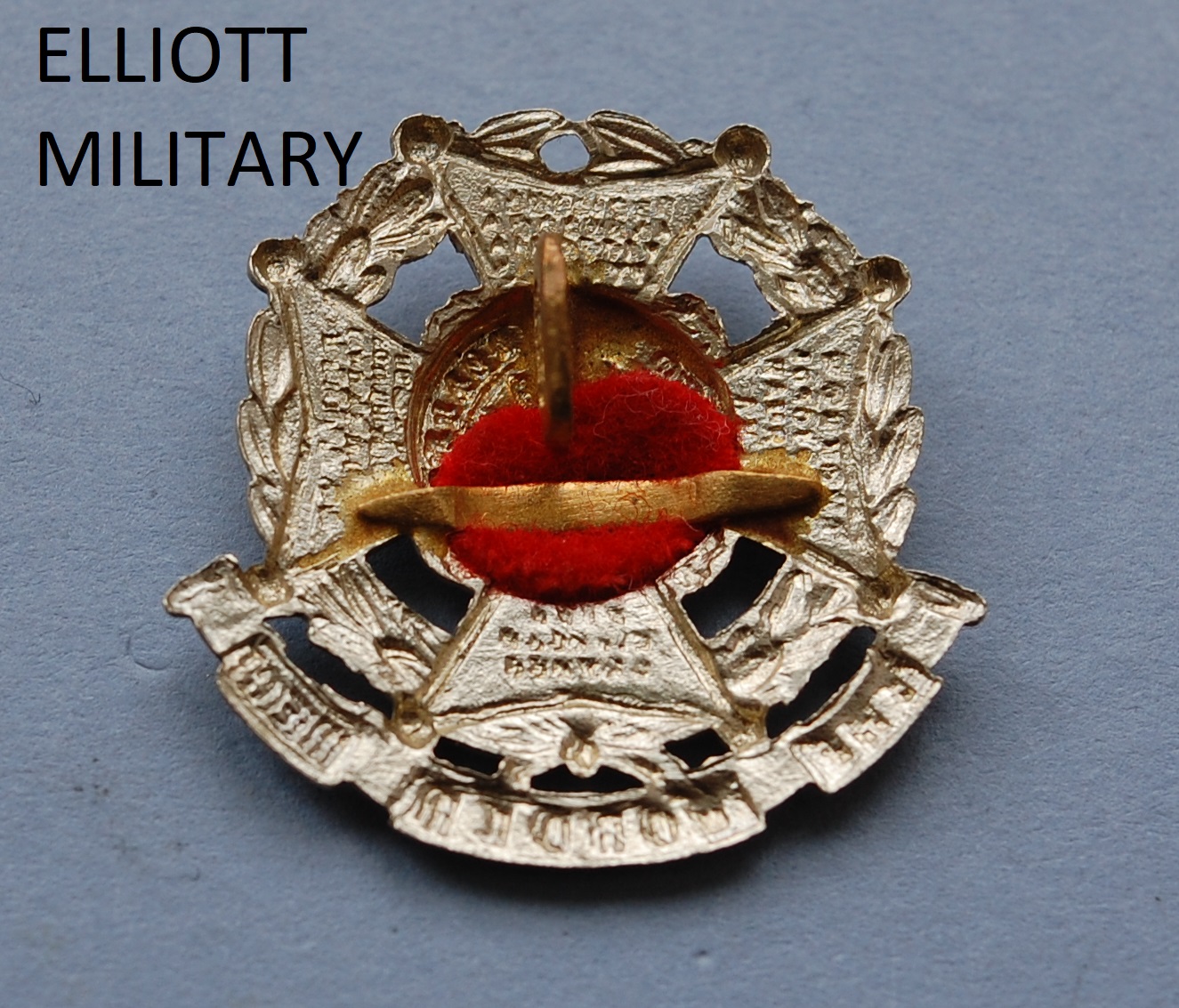 Border Regiment Collar Badge - Elliott Military