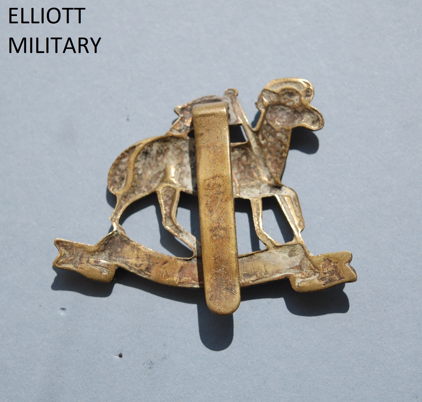 Queens Regiment Cap Badge - Elliott Military