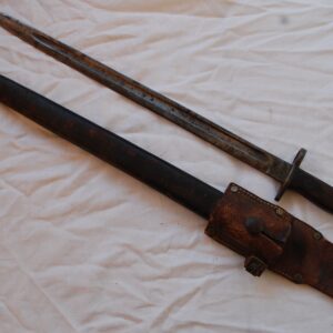 British WW1 1907 Pattern Bayonet With 1914 Frog (RARE Maker - MOLE)